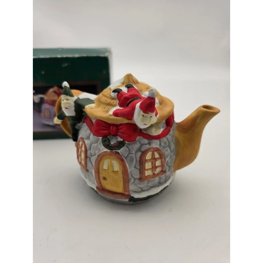 Vtg Tea Pot House 6